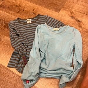 Size 8 long sleeve tops